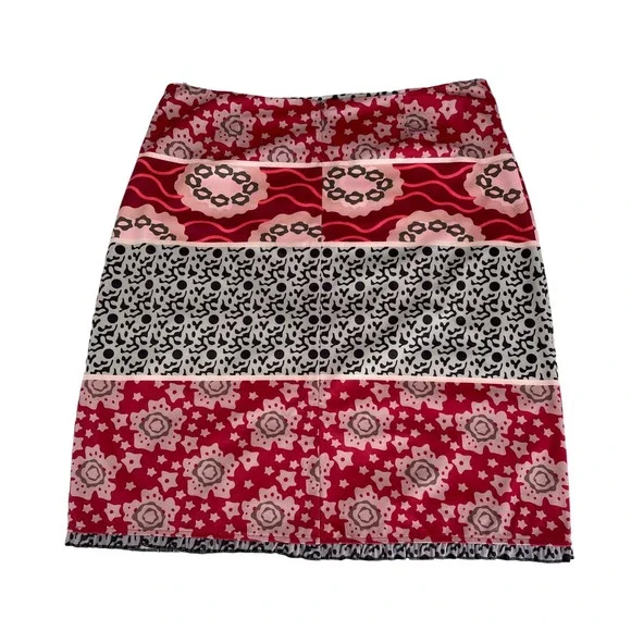 MISSLOOK women's striped a-line skirt. - Picture 2 of 7